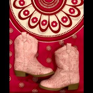 Cowboy Boots Pink Toddler 7T⚡️